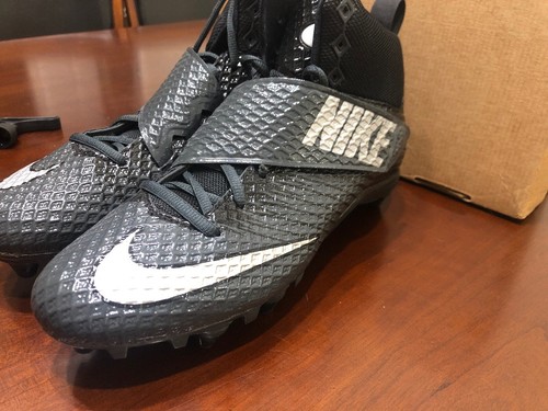Nike Lunarbeast Pro D 833419-010 Black Men's Size 13 Football Cleats Cleat Boot