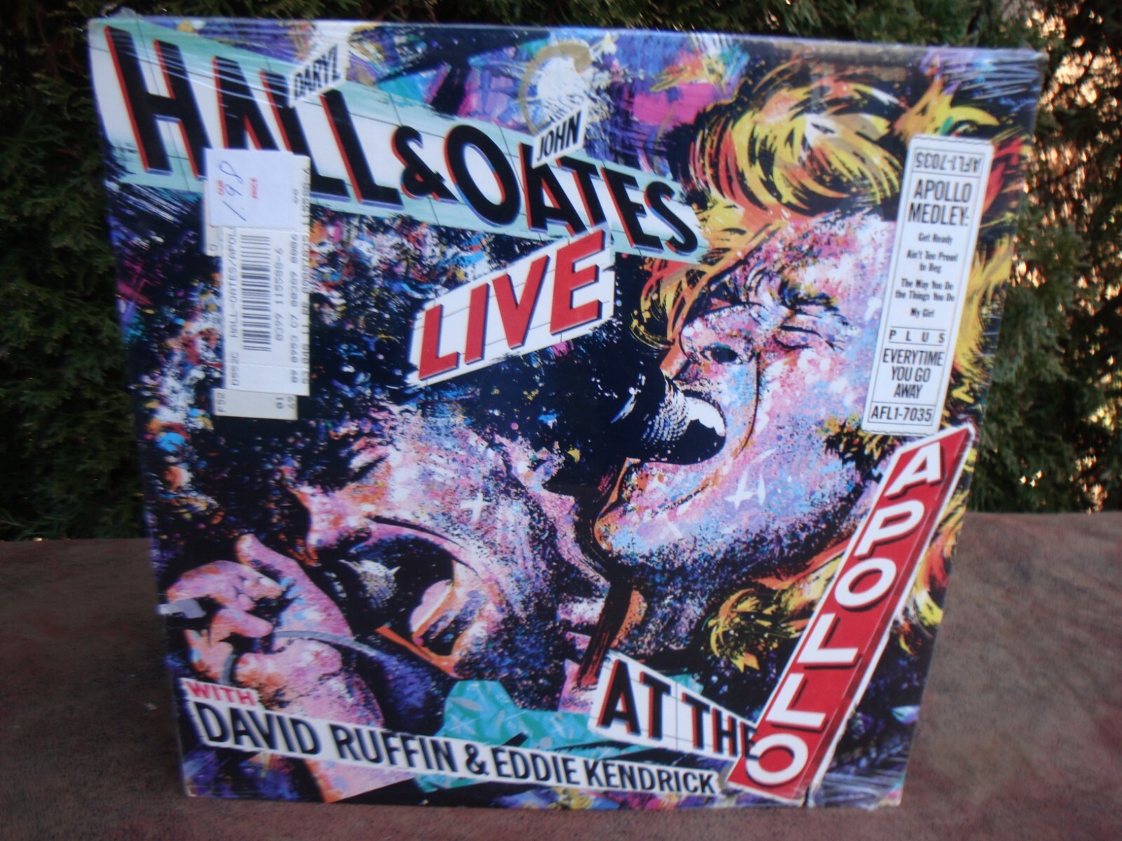Hall & Oates Live at The Apollo Vinyl LP Record by RCA