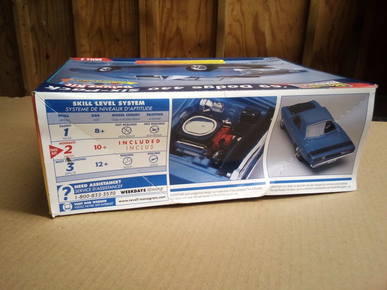 Revell 1/24 scale Dodge Super Bee kit