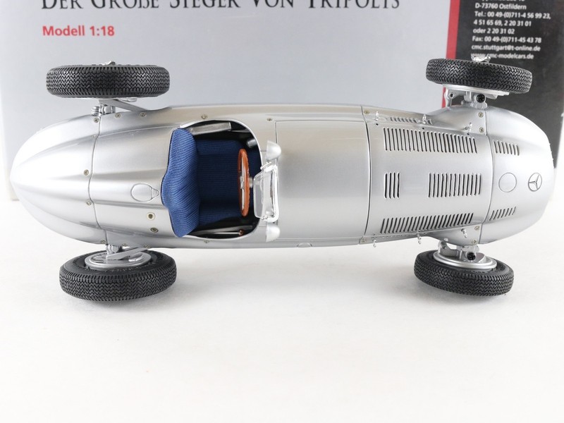1939 Mercedes Benz W165 Der Grobe Sieger Von Tripolis CMC 1:18 M