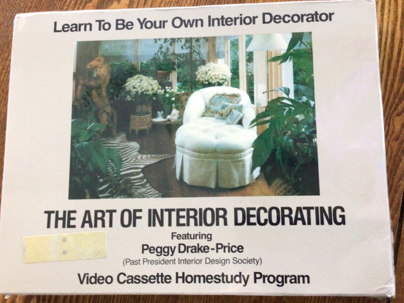 The Art of Interior Decorating video assisted Home Study Course