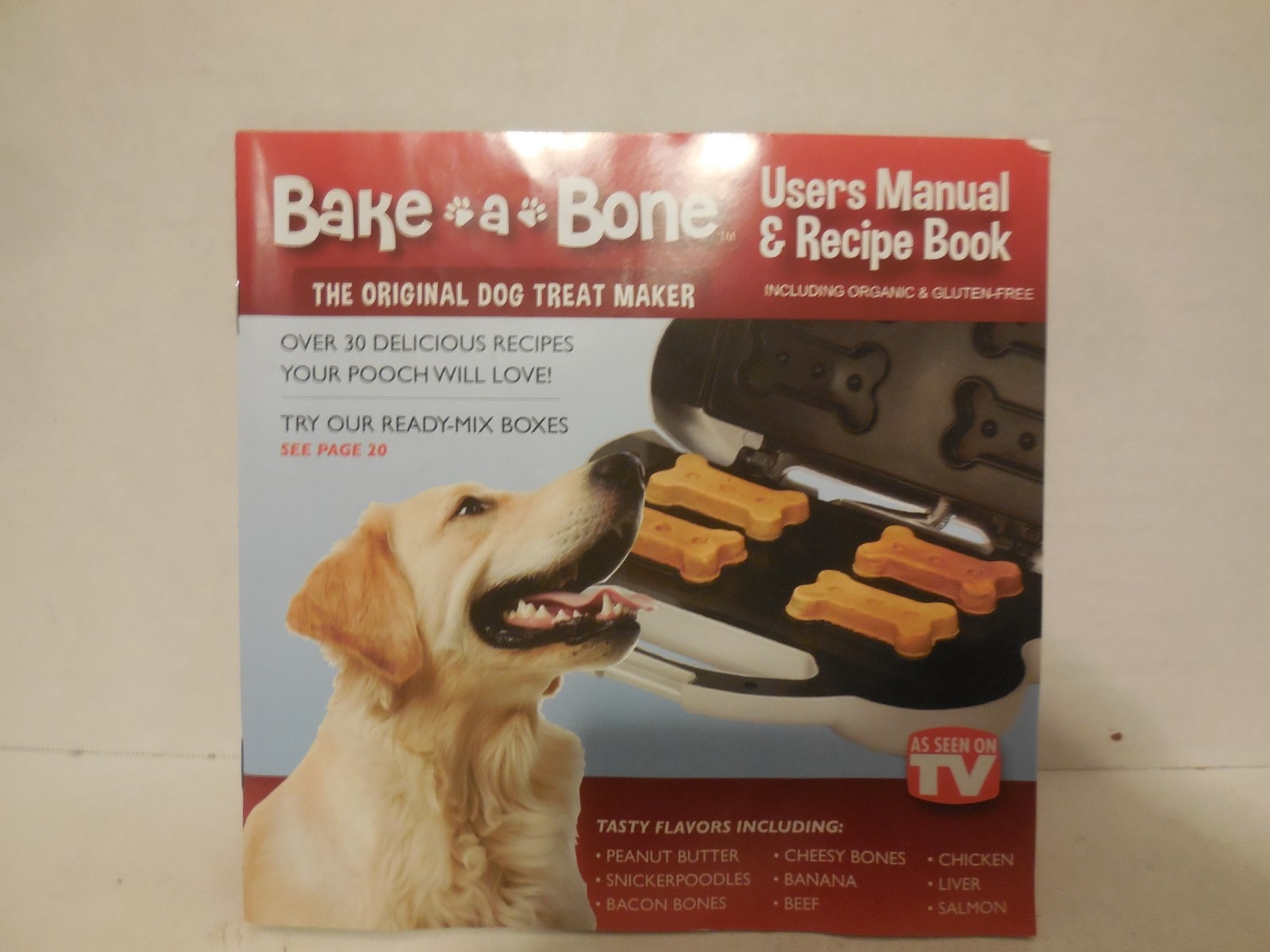 Bake-A-Bone The Original Dog Treat Maker 