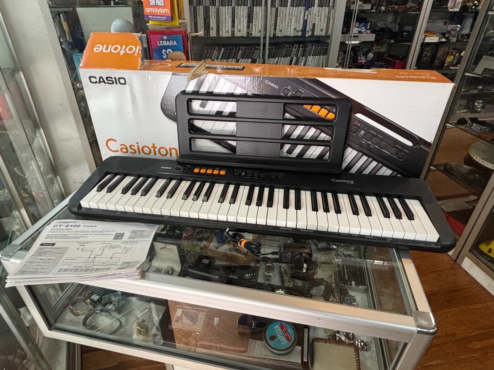 Casiotone CT-S100 61鍵盤 ブラック CT-S100 | Casiotone | CASIO