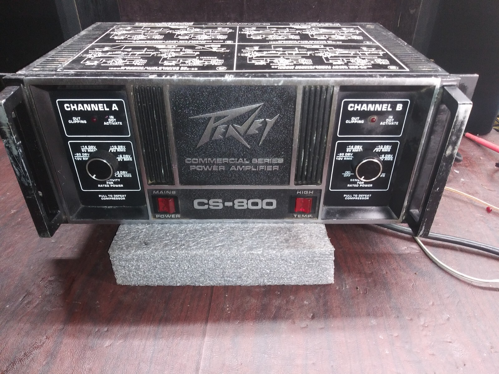 PEAVEY CS800Sジャンク品 PEAVEY CS800Sジャンク品