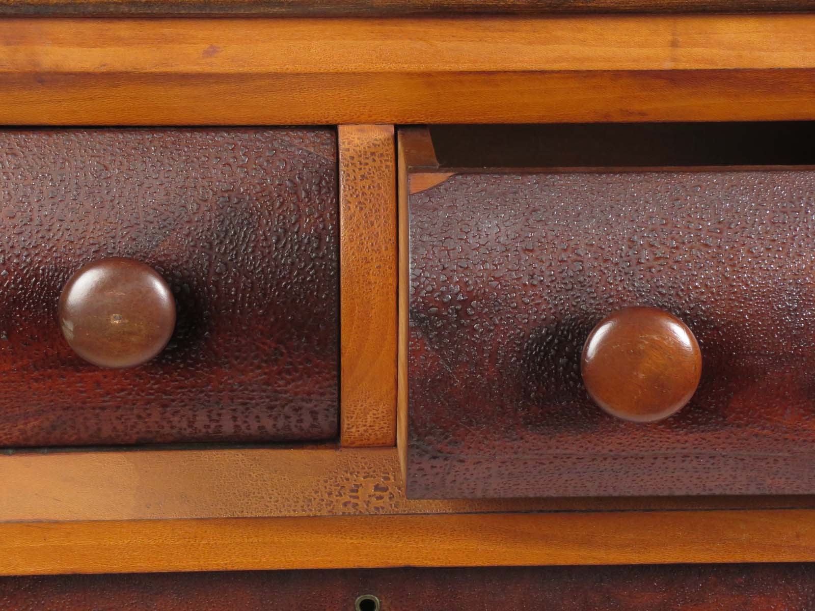 Antique chest of drawers maple mahogany dresser American