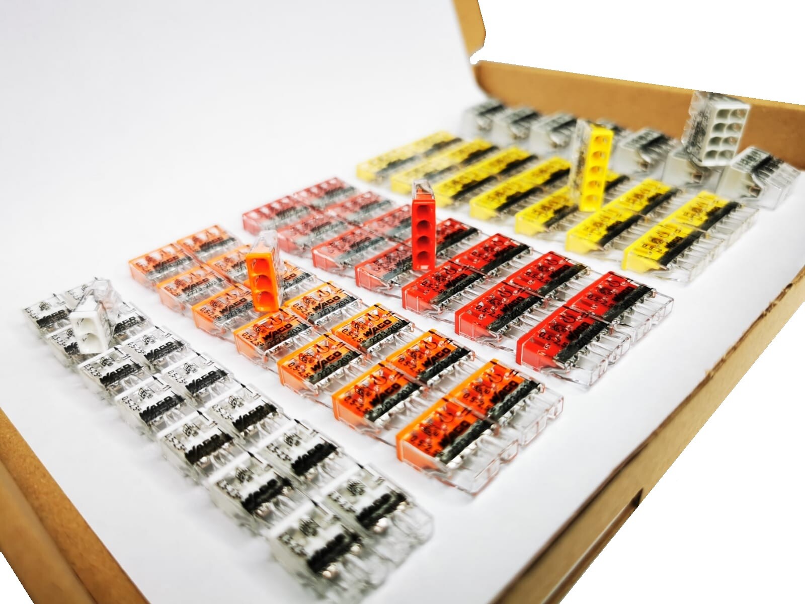 WAGO Klemmen 2273 SET I 2273-202 2273-203 2273-204 2273-205 2273-208 I 0,5-2,5mm