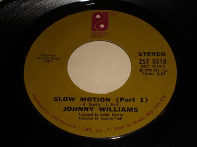 Johnny Williams - Slow Motion (Part 1) / Shall We Gather By The Water 45