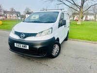 2012 Nissan NV200 1.5 dCi 89 SE Van CAR DERIVED VAN Diesel Manual