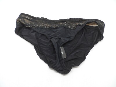 Adore Me Women's Lace Front Panty 06442 Black Size XS