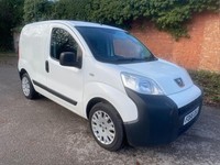 2017 Peugeot Bipper 1.3 HDi Professional FWD L1 H1 3dr PANEL VAN Diesel Manual