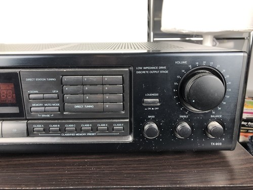 ONKYO Quartz Synthesized Tuner Amplifier TX-903 No Remote