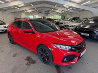 2017 Honda Civic 1.0 VTEC Turbo EX Euro 6 (s/s) 5dr HATCHBACK Petrol Manual