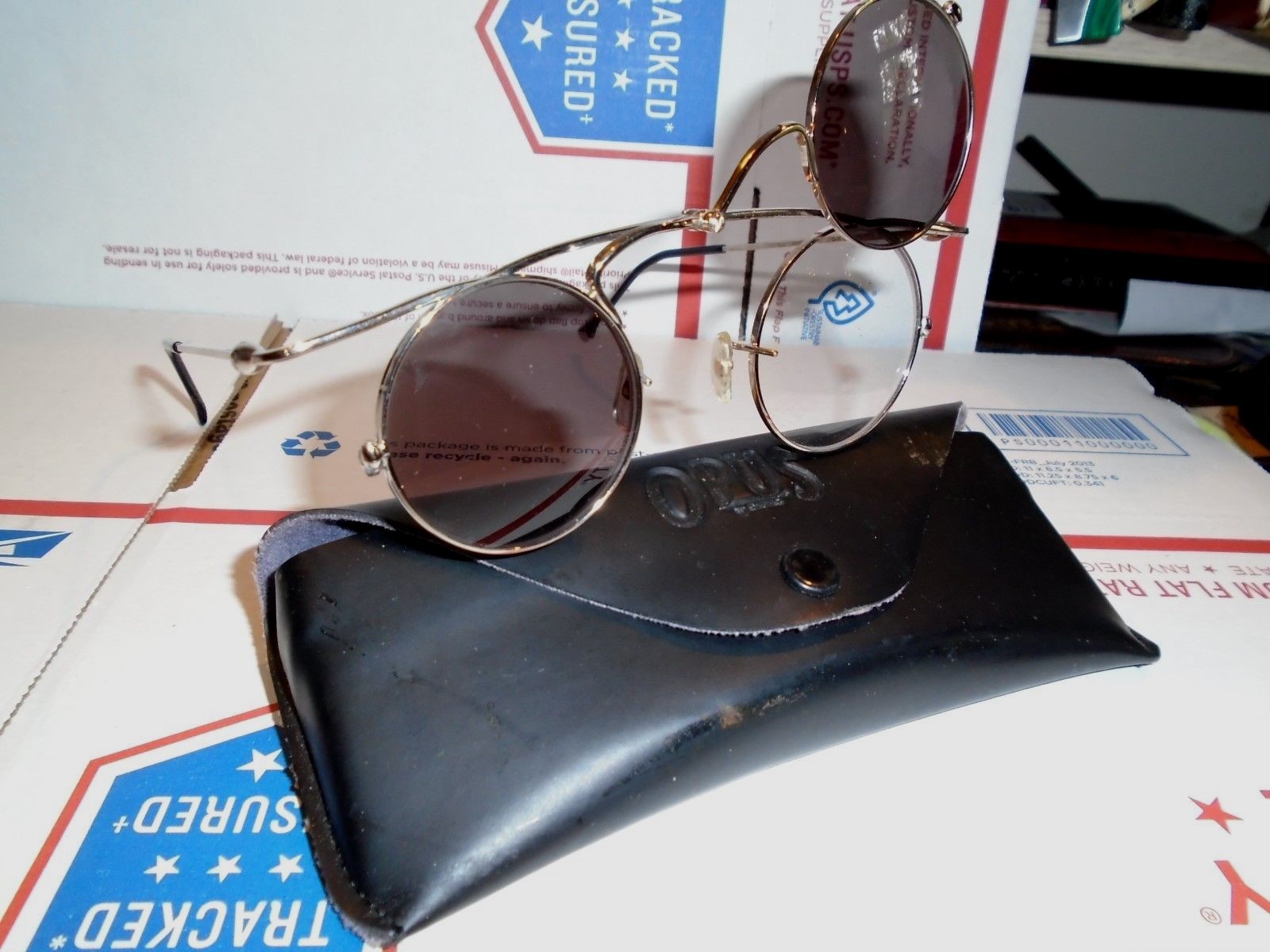 Opus by Eyetec Sunglasses, Vintage, Rare, Steampunk