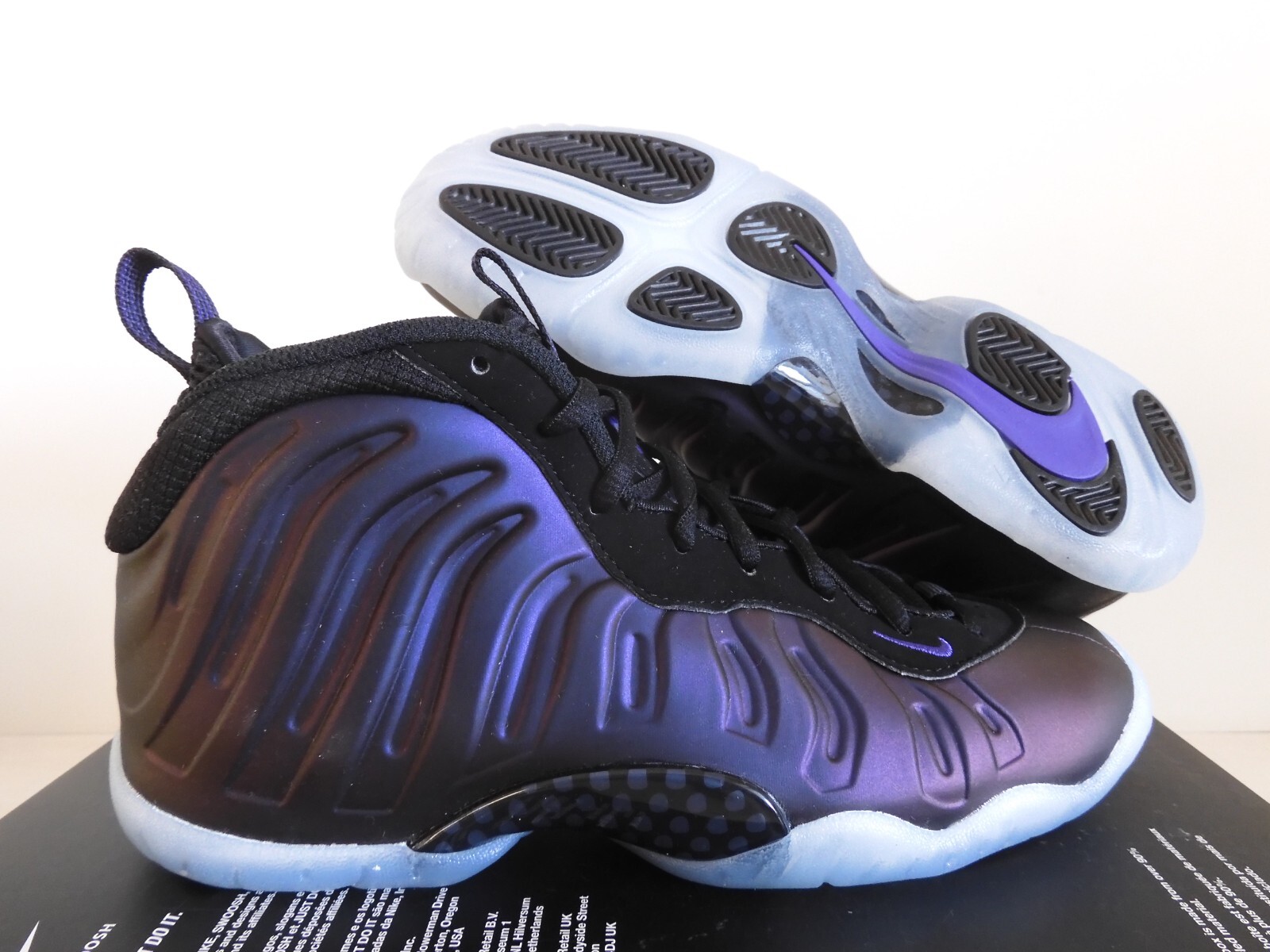 【新品】Nike Little Posite One 'Eggplant' Shop Nike Little Posite One 'Eggplant' Big Kids' Shoes