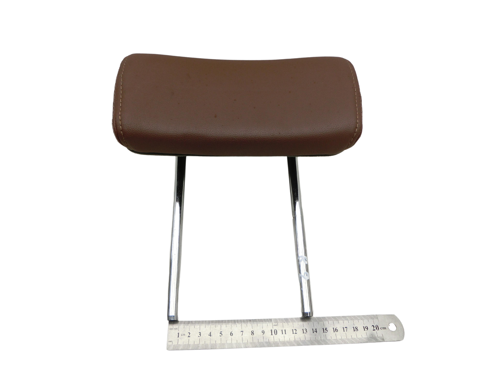 Hyundai IX55 09-11 Leder Kopfstütze Rechts oder Links Hinten mittlere Reihe Pure Leder Braun  - Bild 1