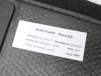 VW Golf 7 VII Variant 13-17 Kombi Kofferraummatte Kofferraum Einlegeboden Anthrazit VW Golf 7 VII Variant 13-17... Vorschau 6