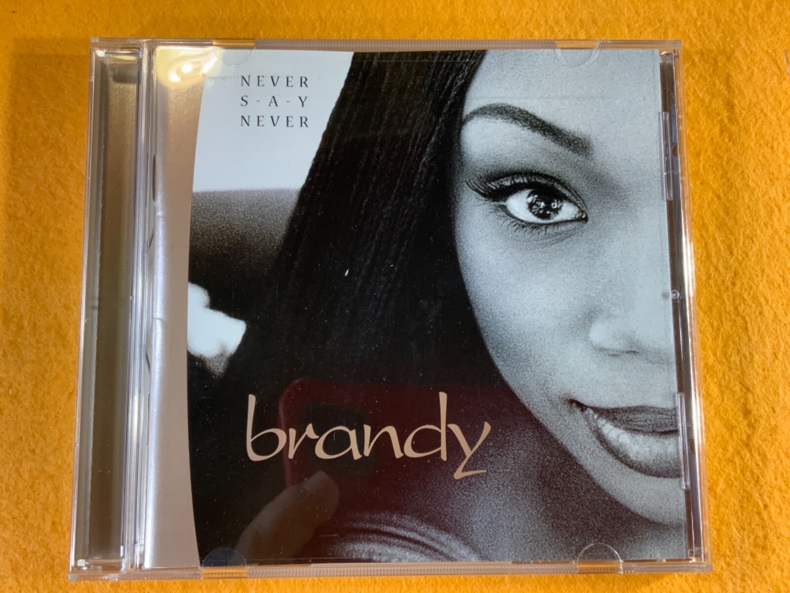 W6-31 BRANDY Never Say Never .. 1998 - CD - R&B / SOUL | eBay