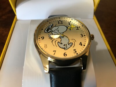ACCUTIME 2024~PEANUTS SNOOPY~SPECIAL EDITION WATCH~LEATHER BAND~BRAND NEW