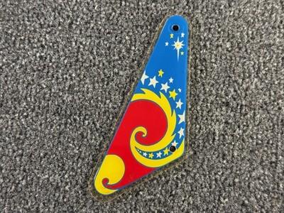 Bally Fireball HOME EDITION Pinball Machine Playfield Plastic Slingshot ORIGINAL