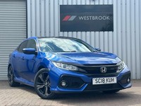 2018 Honda Civic 1.0 VTEC Turbo EX Hatchback 5dr Petrol Manual Euro 6 (s/s) (129