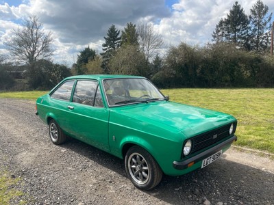 Mk2 Ford Escort 2 Door 1.1 Saloon 1975 Modena Green Excellent Original Shell