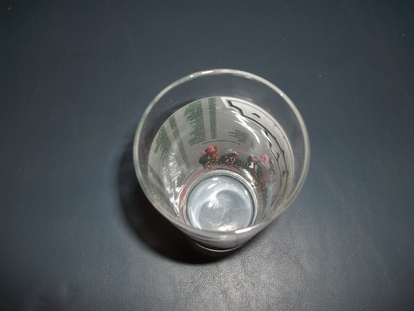 Vintage 1980 Official Kentucky Derby Souvenir Glass - Mint Julep Glass