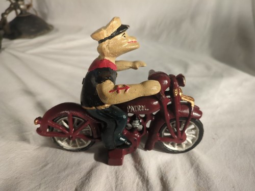 Popeye ポパイ バイク 30‘s 40’s 鉄製 アンティークトイ Popeye ポパイ バイク 30's 40's 鉄製 アンティークトイ