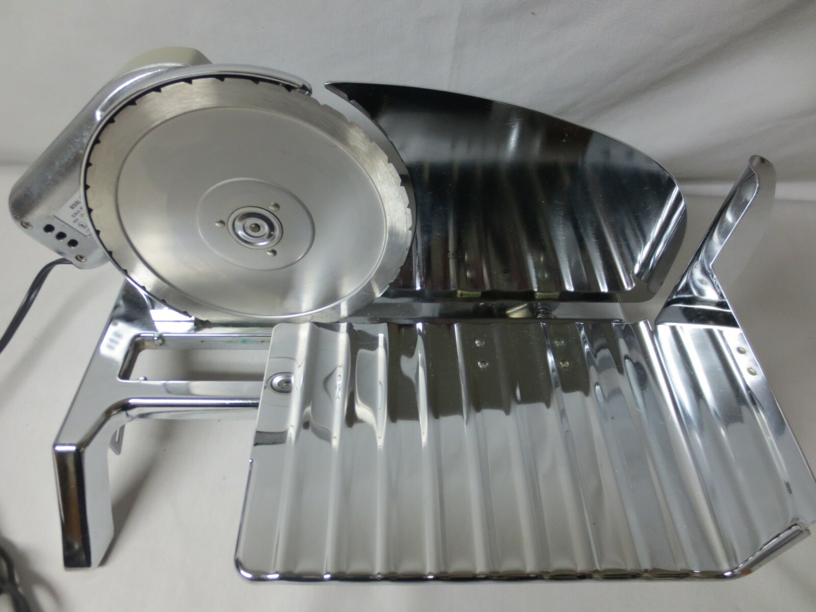 Rival Stainless Steel Meat Slicer Model#1030 V/4