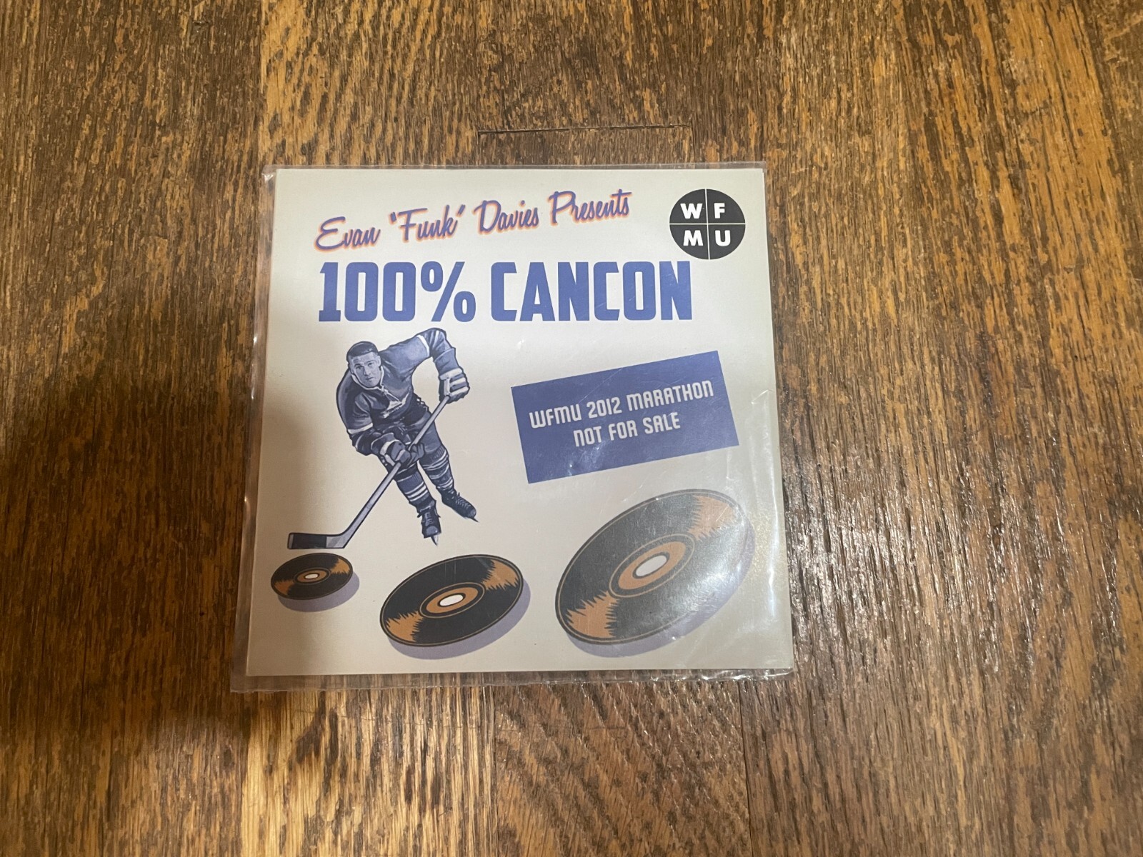 WFMU CD - 100% Cancon - 2012 Marathon 91.1 Evan Funk Davies