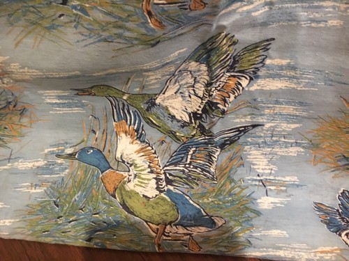 Vintage Duck Material 5 1/2 Yards
