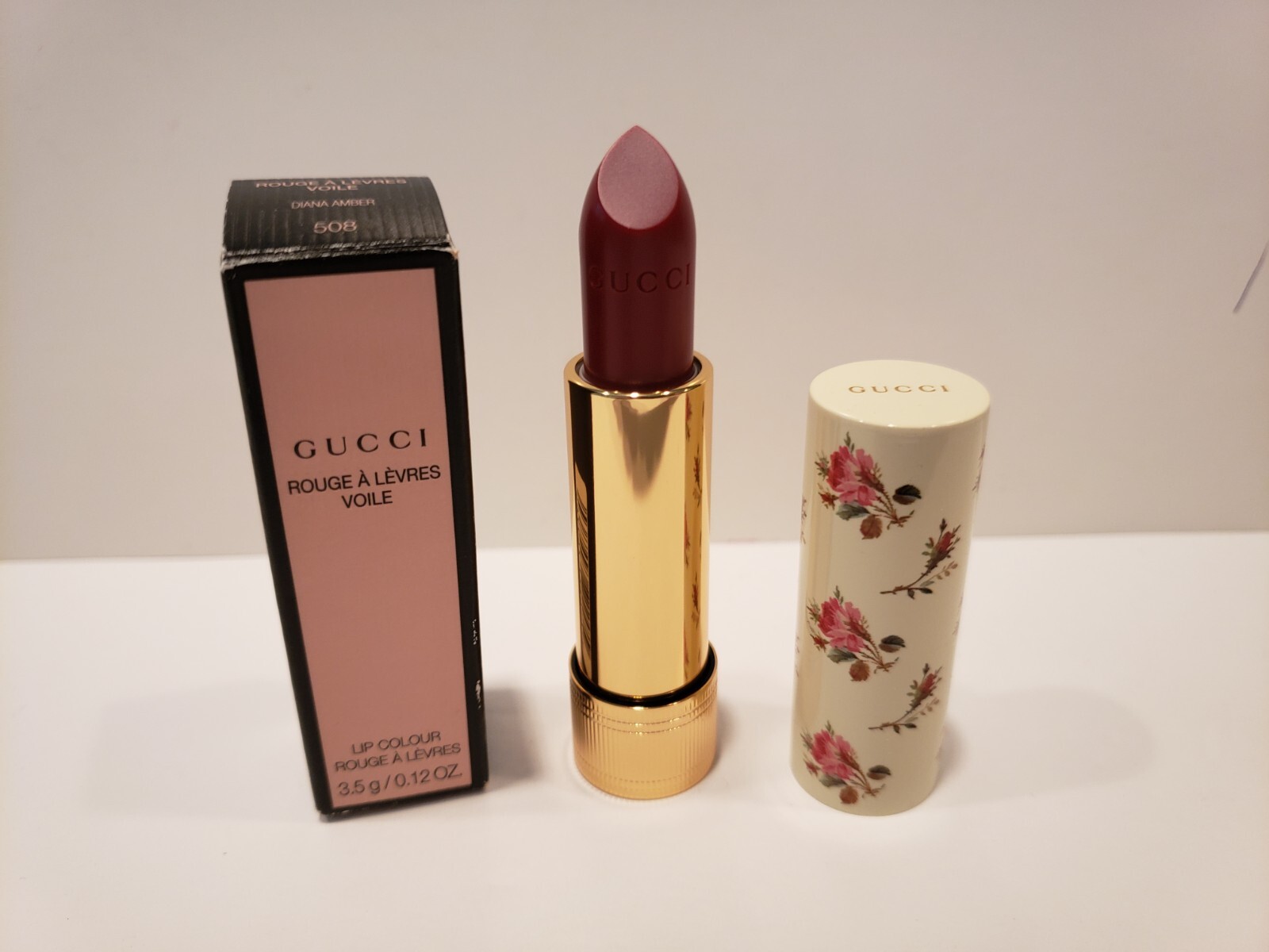 Gucci ~ Lip Colour ~ #508 Diana Amber ~ 0.12 oz ~ NIB | eBay