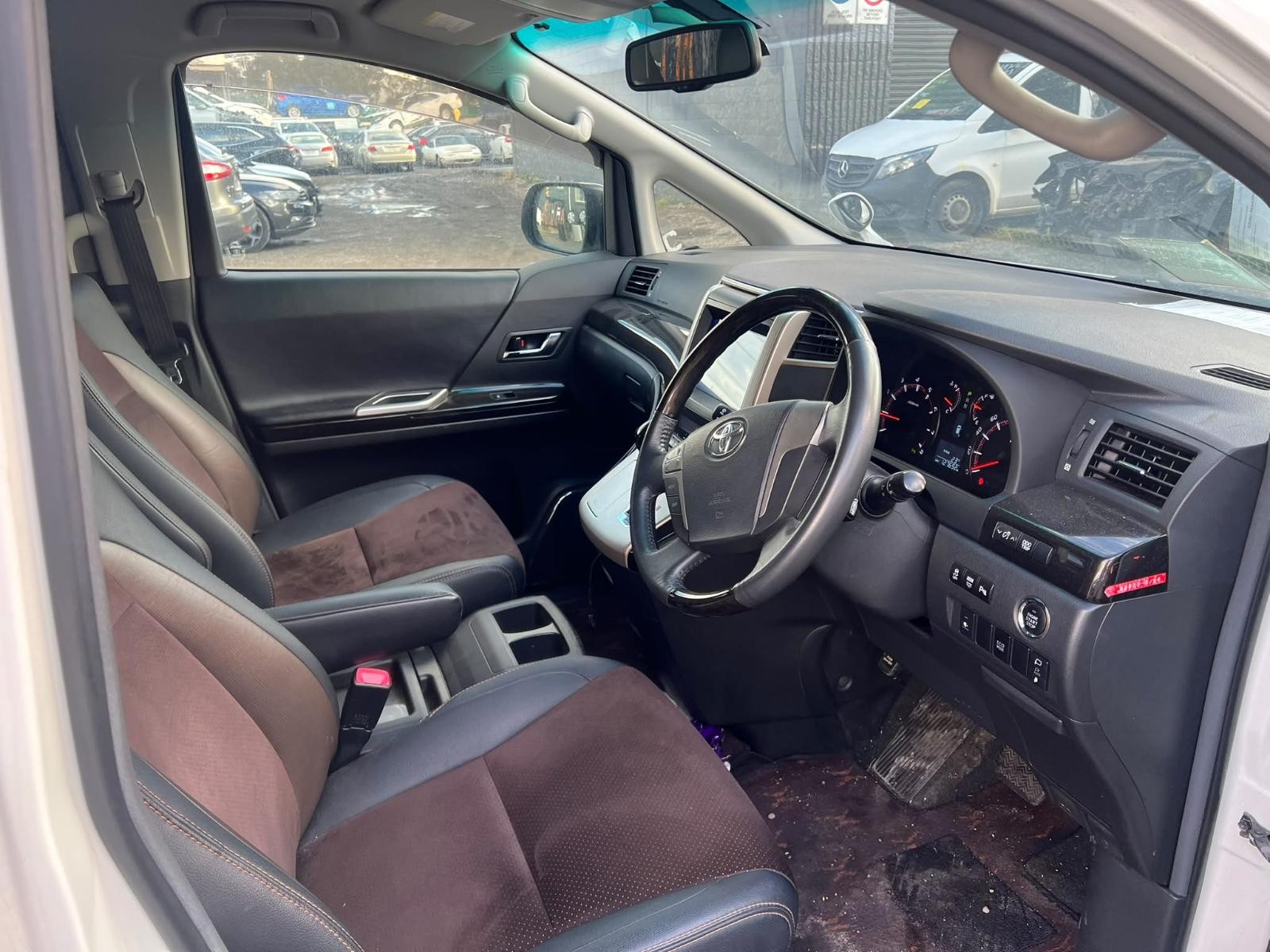 2013 Toyota Alphard 20 SERIES 2008-2015 LEFT DOOR MIRROR image 2