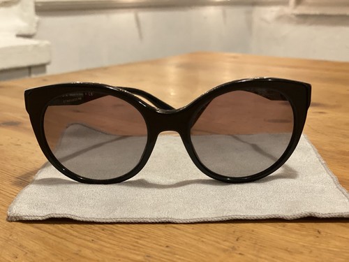 PRADA SPR 230 サングラス 56D20 Prada Women's Black Designer Sunglasses SPR 230 56-20 1AB