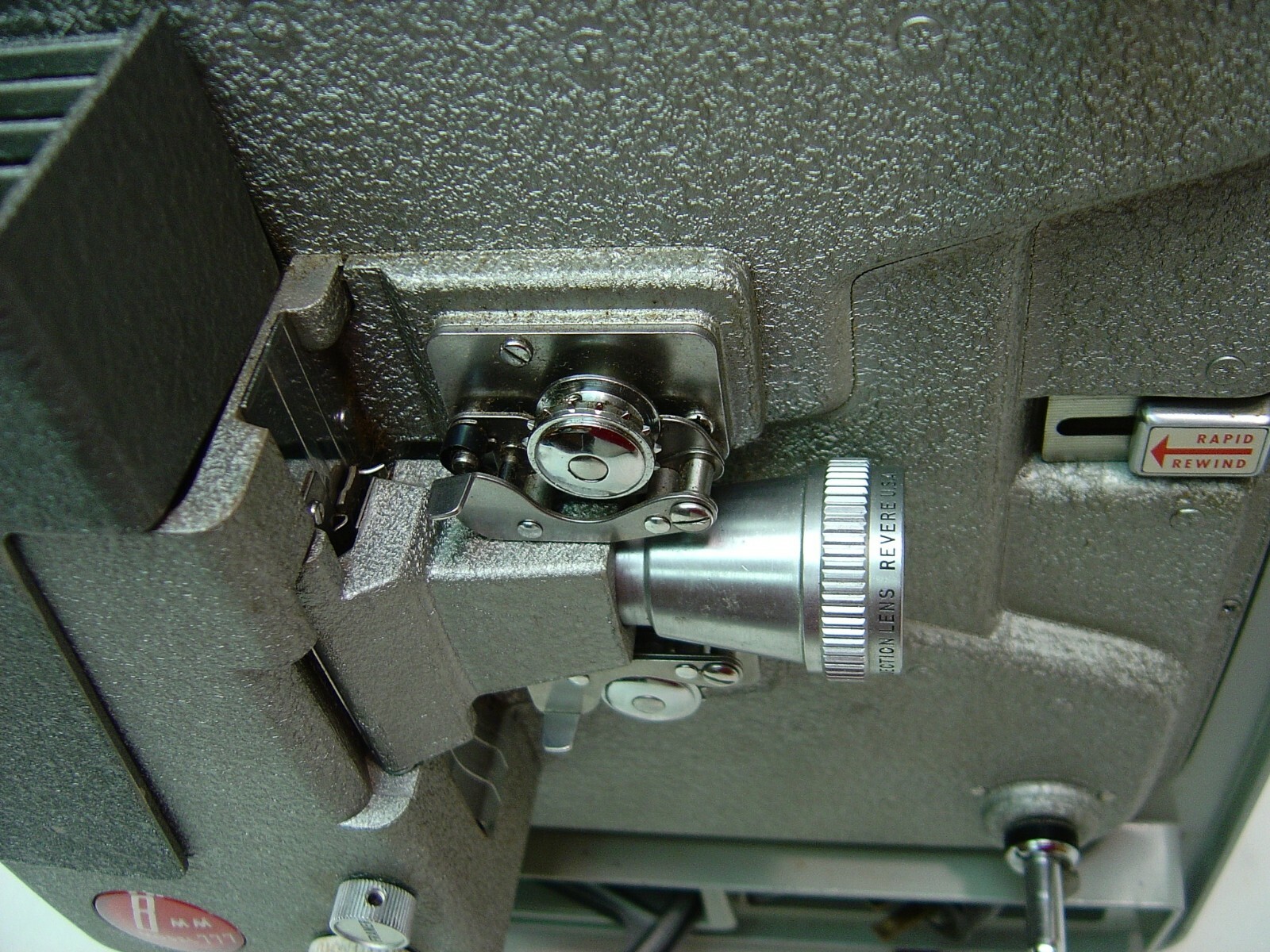 VINTAGE REEL REVERE 777 8MM FILM MOVIE PROJECTOR ALL RUNNING MADE IN USA