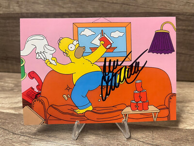 Dan Castellaneta The Simpsons Homer Simpson Hand Signed 4x6 Photo TC46-4720