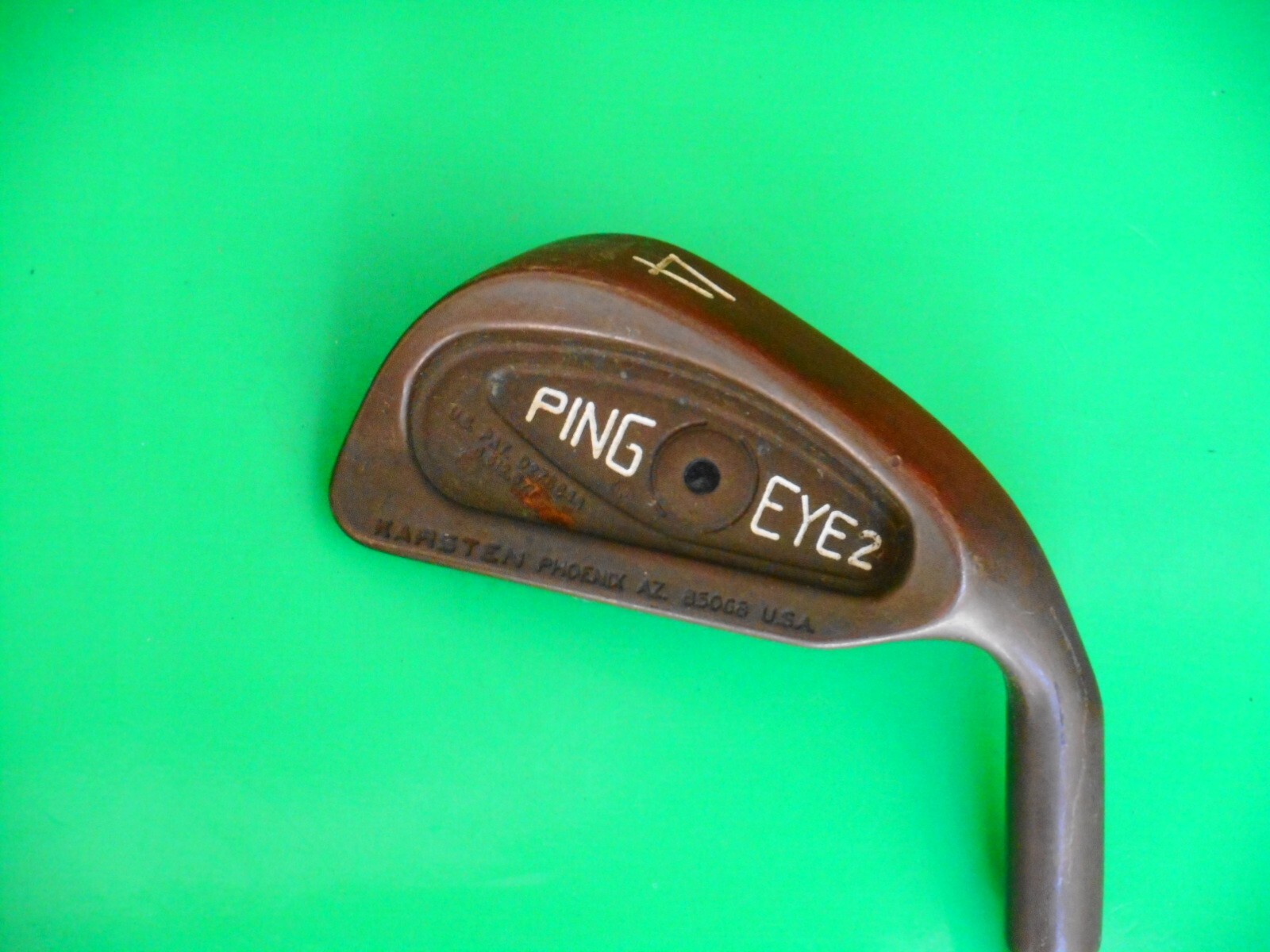 【名器】 MOON VALLEY刻印付 PING EYE2＋ BECU Ping EYE 2 + Black Dot BeCu Beryllium Copper Iron Set