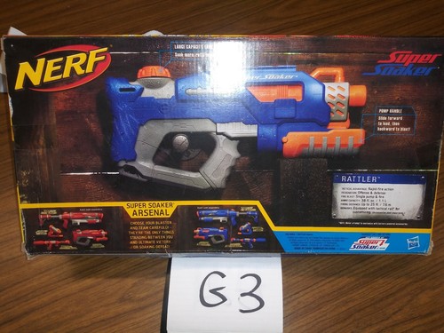 Nurf Rattler  NEW Super Soaker G3