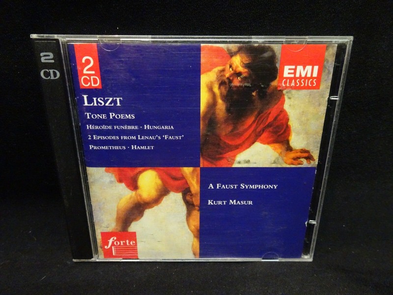 Liszt / Kurt Masur â Tone Poems / A Faust Symphony - Ex+ - New Case!!!