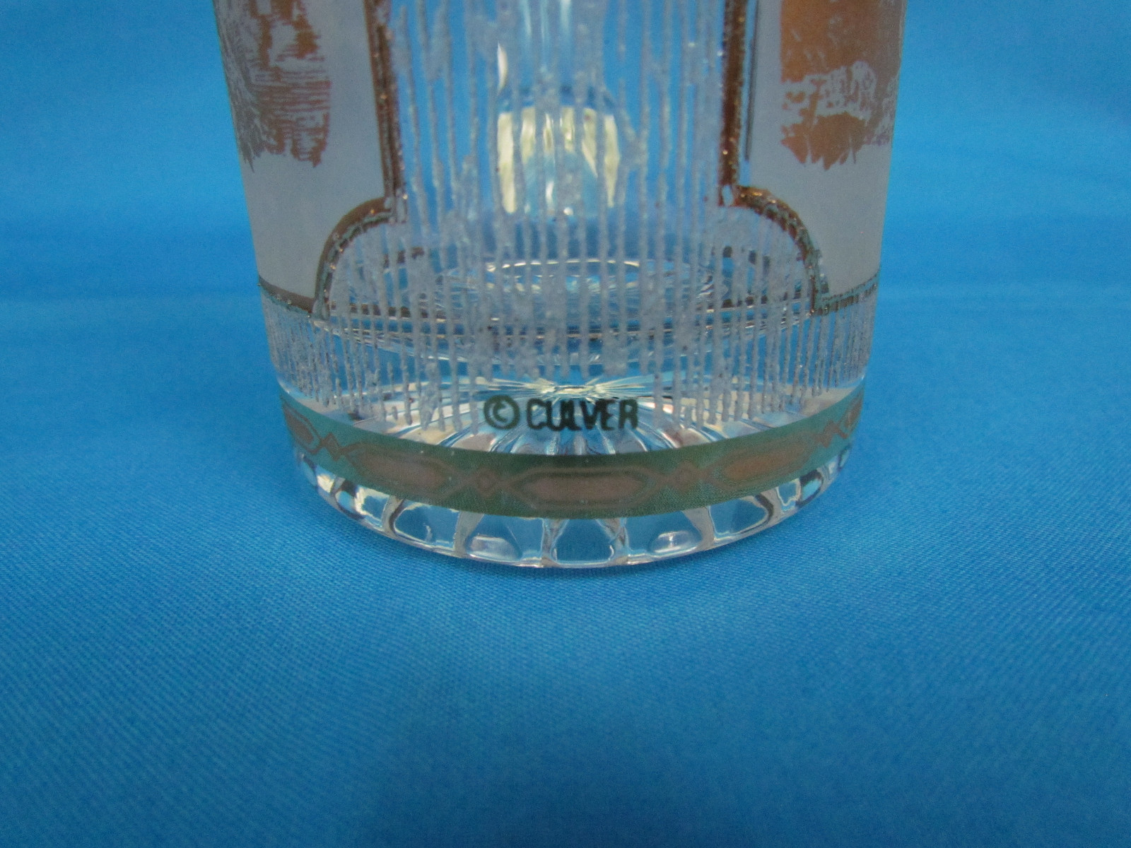 Culver USA 22K Gold & Frosted Mt Rushmore Beer Stein Mug