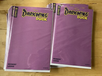 Darkwing Duck #1f Purple Blank Sketch Cover Dynamite Comic Book Variant NM Mint
