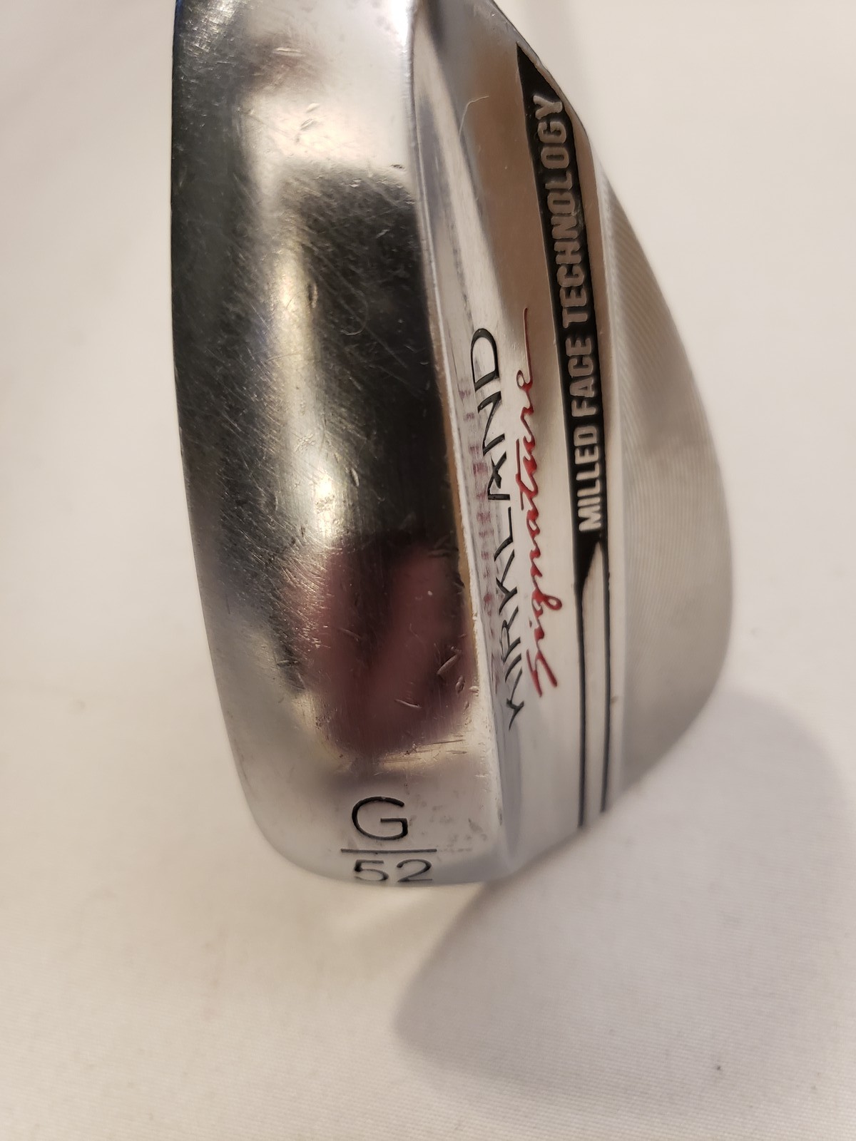 Used Kirkland Signature Milled - Gap Wedge 52* - Chrome - Stock Wedge Flex - RH