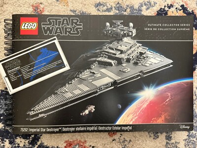 LEGO Star Wars 75252 Imperial Star Destroyer Instruction Booklet & Sticker