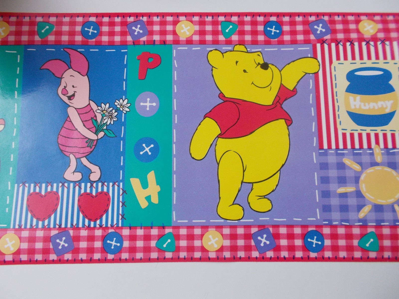 Winnie Pooh nursery wallpaper border Disney home Imperial 4 rolls 20yds tigger