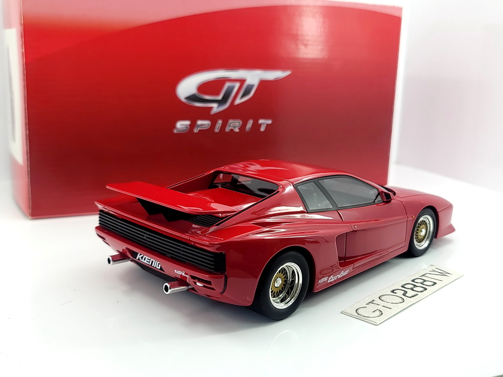 GT Spirit 1:18 Koenig Specials 1000CV Ferrari Testarossa Bi