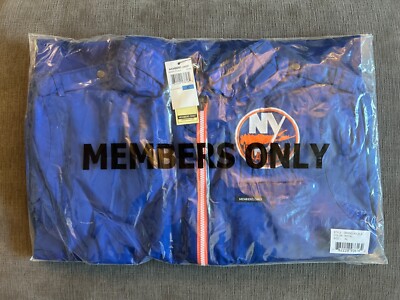 New York NY Islanders 2021-22 Members Only Jacket XL Season Ticket Holders NWT