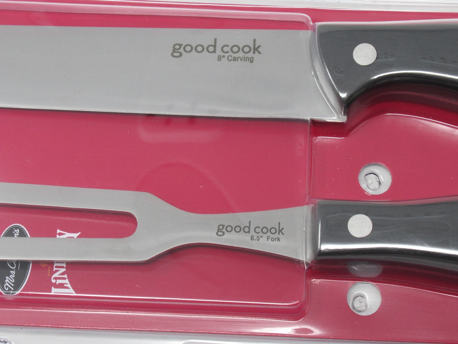 Good Cook 2 Piece Carving Set High Carbon Stainless Steel Tools