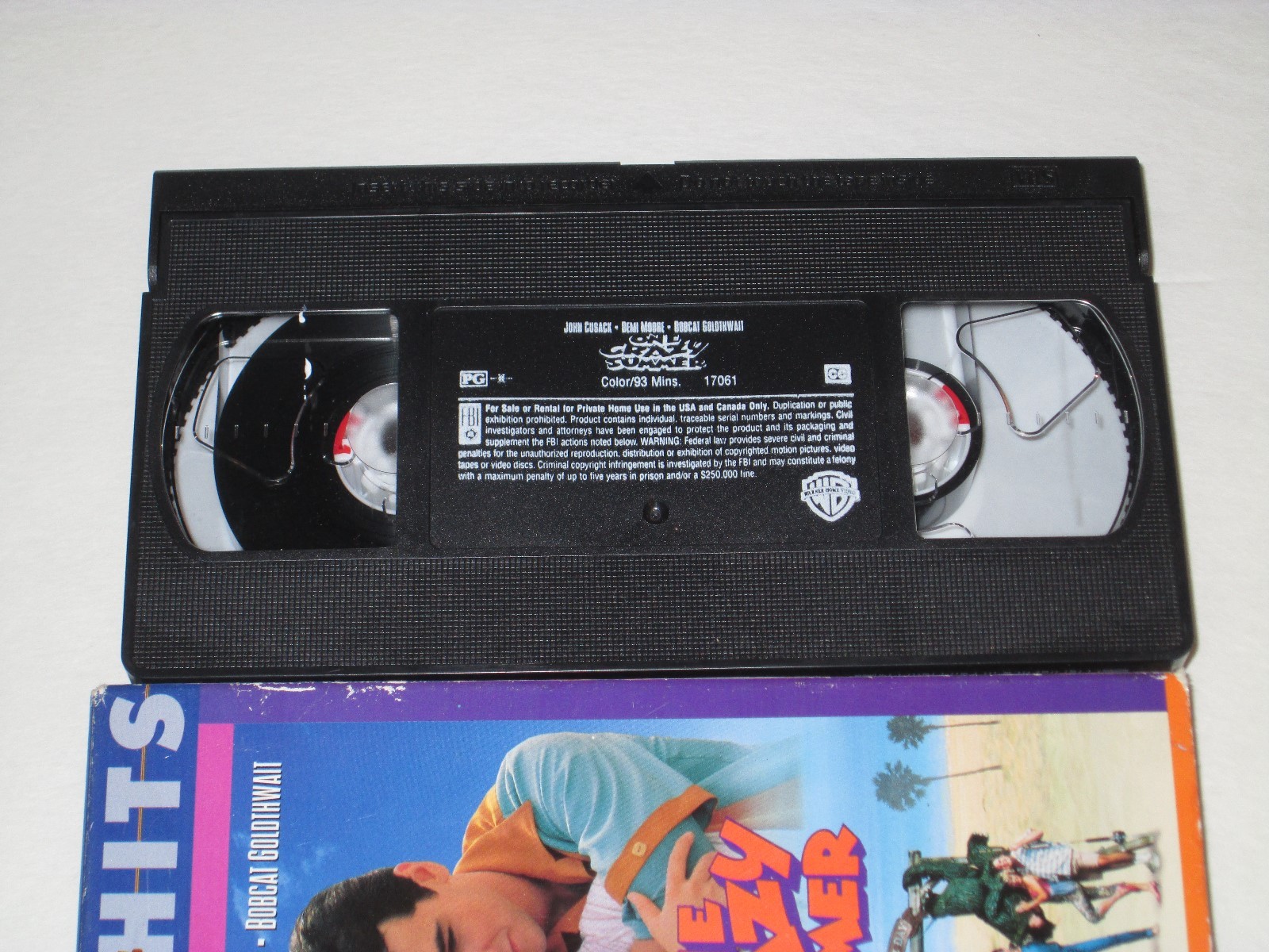 One Crazy Summer (VHS, 1999) John Cusack, Demi Moore (NTSC) Rare Hard To Find
