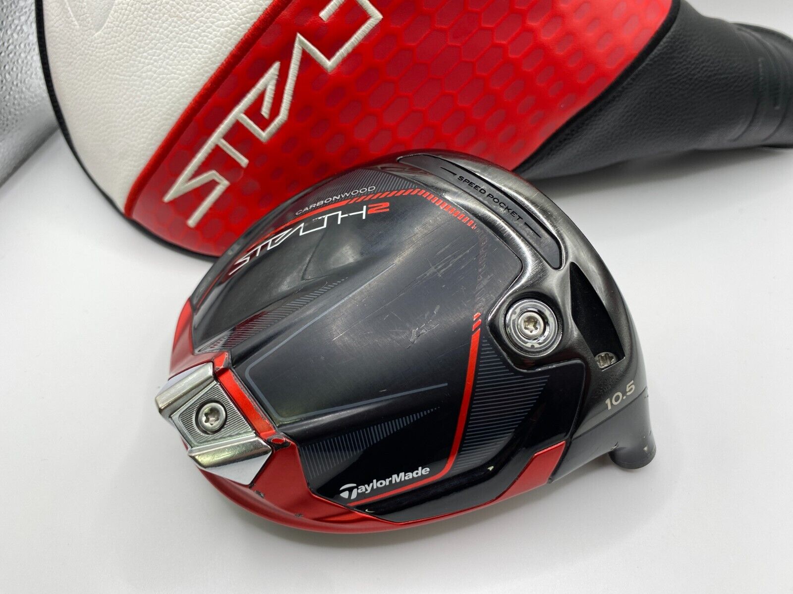 TaylorMade STEALTH 2 10.5° Driver Head Only and Cover Golf TaylorMade STEALTH 2 10.5° Driver Head Only and Cover Golf