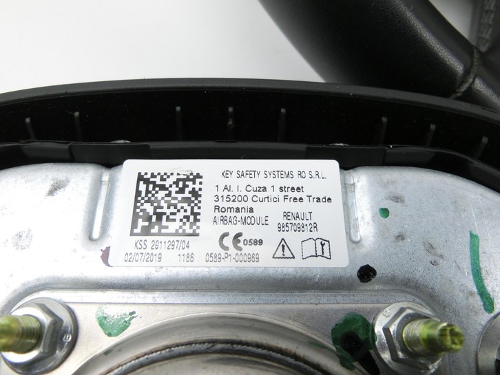 Dacia Duster II HM 18-21 Lenkrad Airbaglenkrad Dacia Duster II HM 18-21 05.07.2019 985709812R gebraucht Vorschau 8