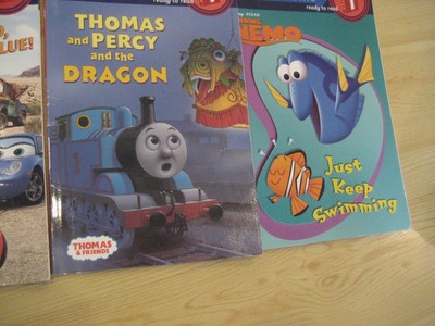 LOT of 15 LEVEL 1 BOOKS An I Can Read EARLY READER Step Into Reading CARS DISNEY